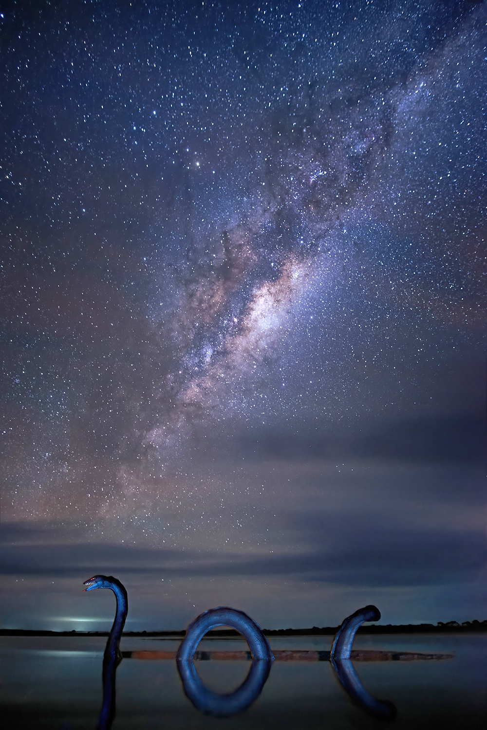Loch Ness Monster Lochiel South Australia Milky Way